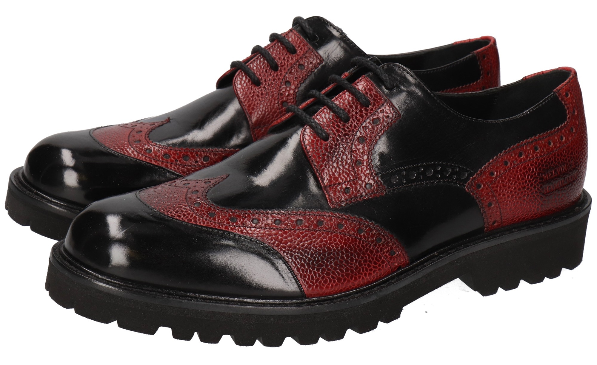 Budapester »Pierce 30 - vegetabil gegerbt«, Brogue, Budapester, Business Schuh mit...