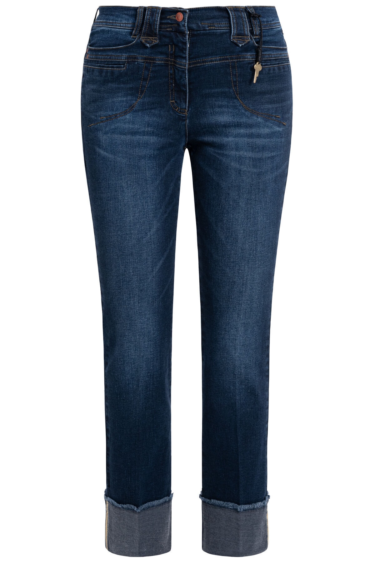 Recover Pants 5-Pocket-Jeans »Carlotta«, mit femininer Ziersteppung
