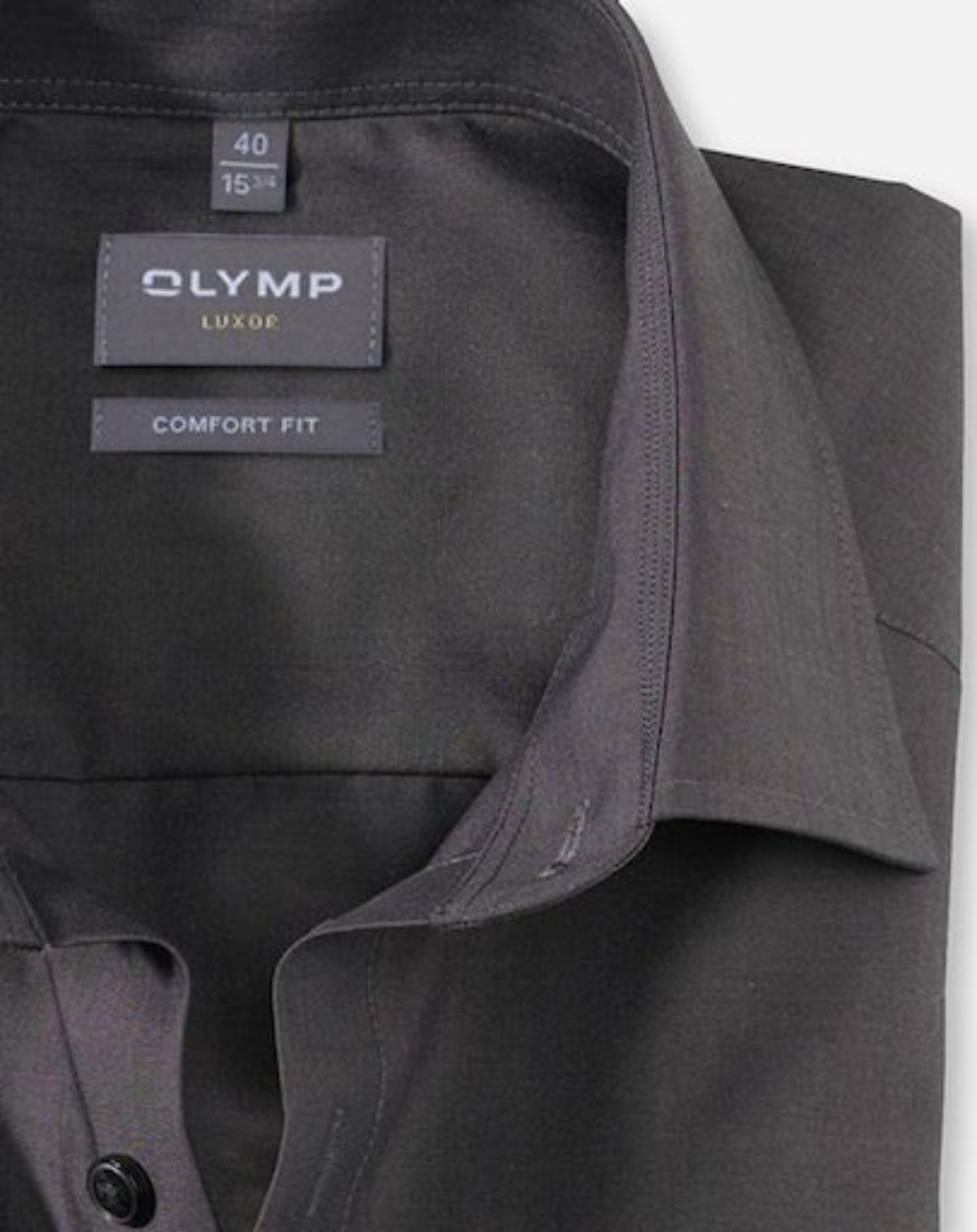 OLYMP Luxor Men's Dress Shirt Anthracite 42 7