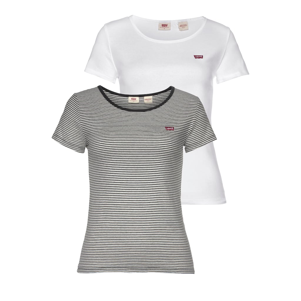 Levi's® T-Shirt »2PACK TEE«, (2 tlg., 2er-Pack)