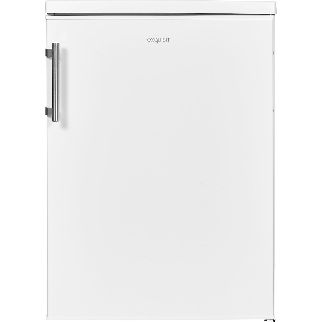 exquisit Kühlschrank, KS18-4-H-170E weiss, 85,0 cm hoch, 60,0 cm breit
