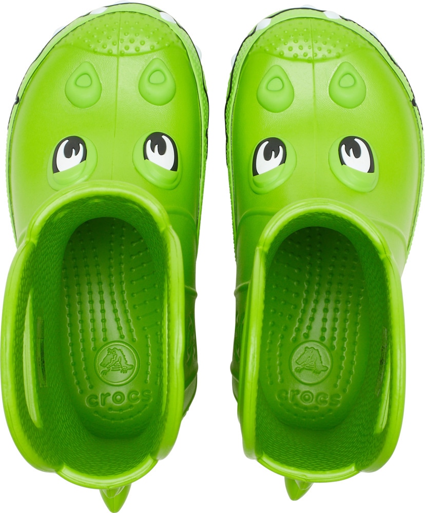 Crocs Gummistiefel »Handle It Rain Duke K«, Regenstiefel, Matschstiefel mit Dino Drachen Motiv