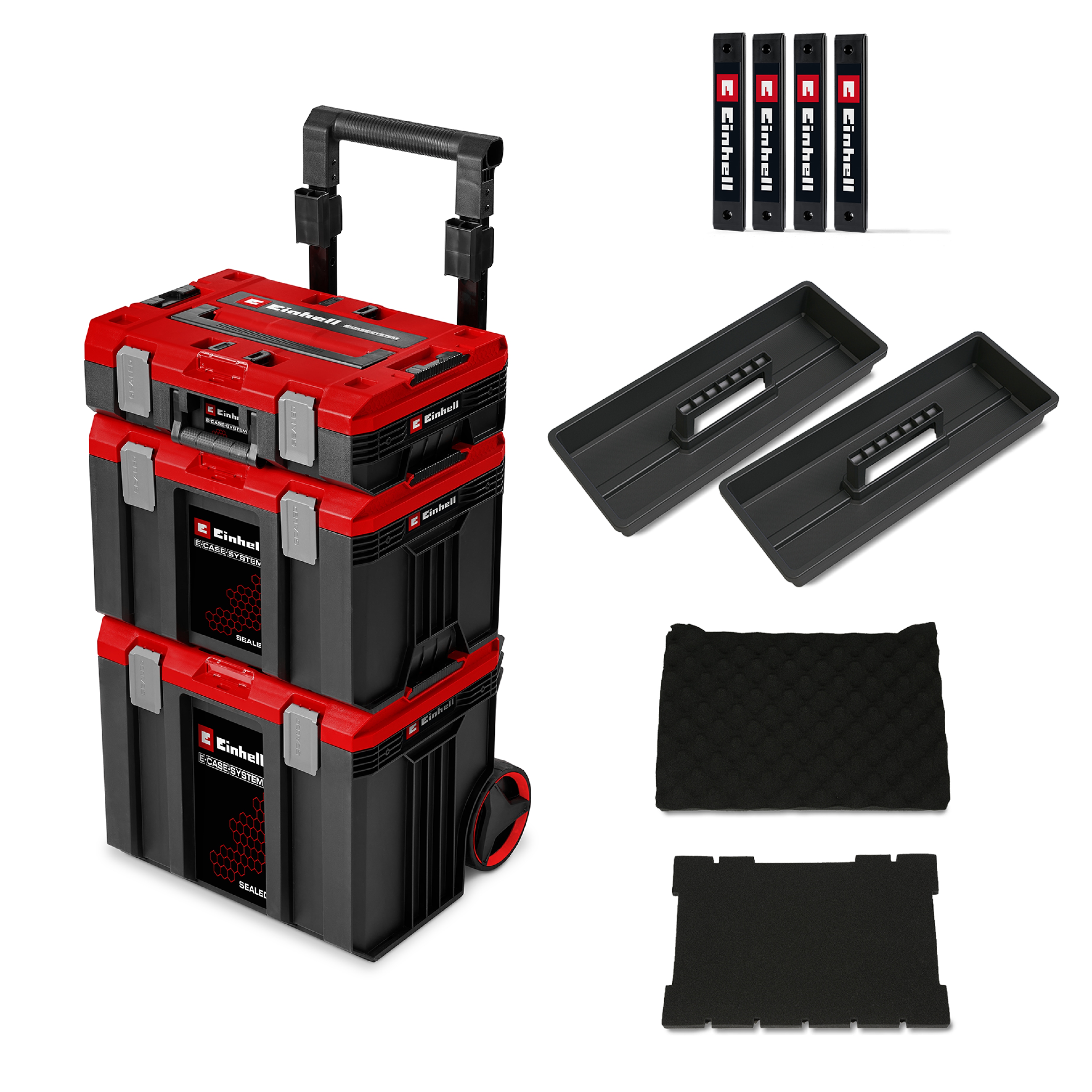 Einhell Werkzeugkoffer "E-Case Rolling Workshop SEALED"