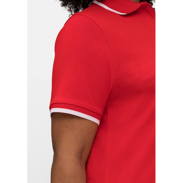 Sheego T-Shirt »Große Größen«, mit Kontrastkanten, leicht tailliert online  bestellen | BAUR
