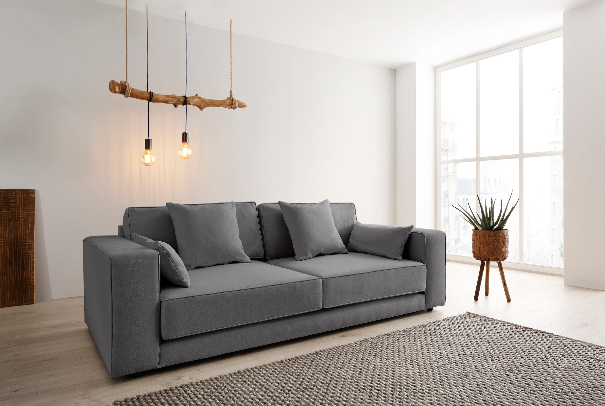 OTTO products 2-Sitzer "Grenette", Modulsofa, im Baumwoll-/Leinenmix oder a günstig online kaufen