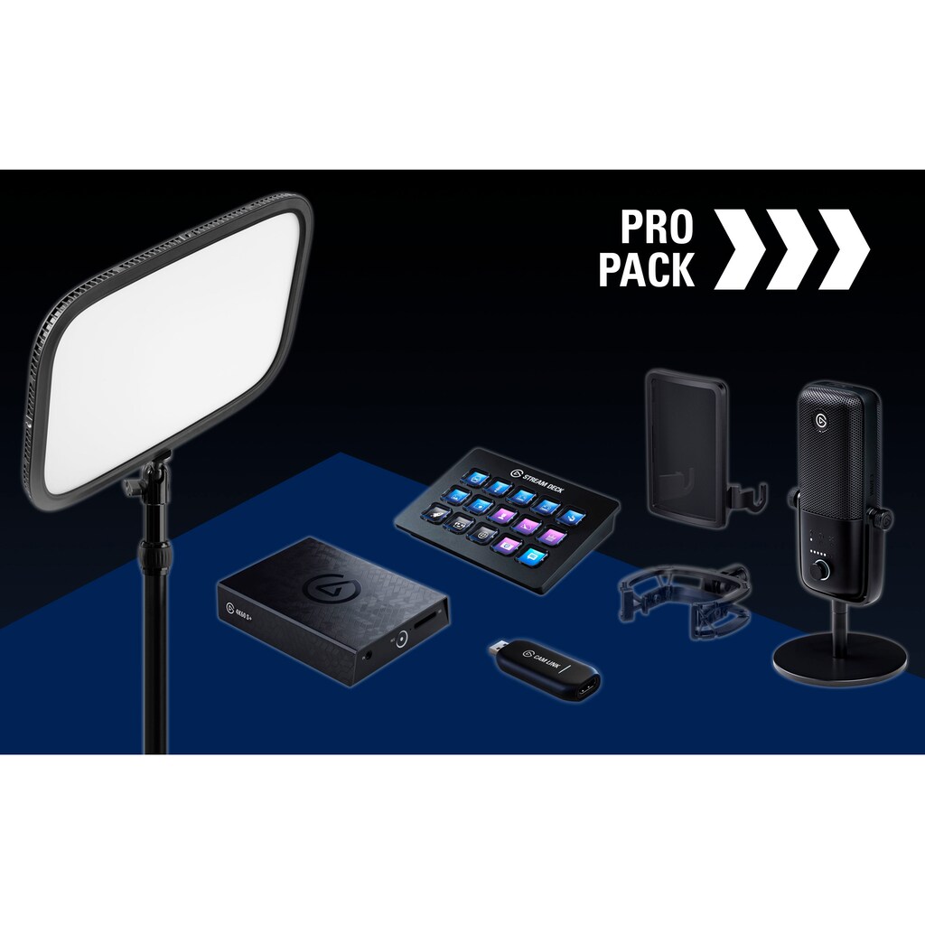 Elgato Streaming Boxen »Elgato Streaming Bundle, Pro Pack«, (7 St.)