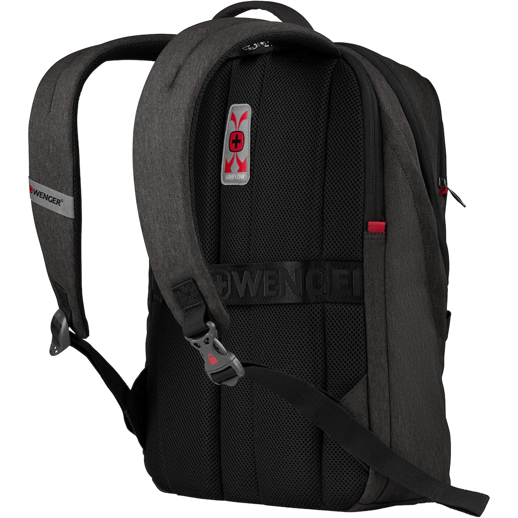 Wenger Laptoprucksack »MX Light, grau«