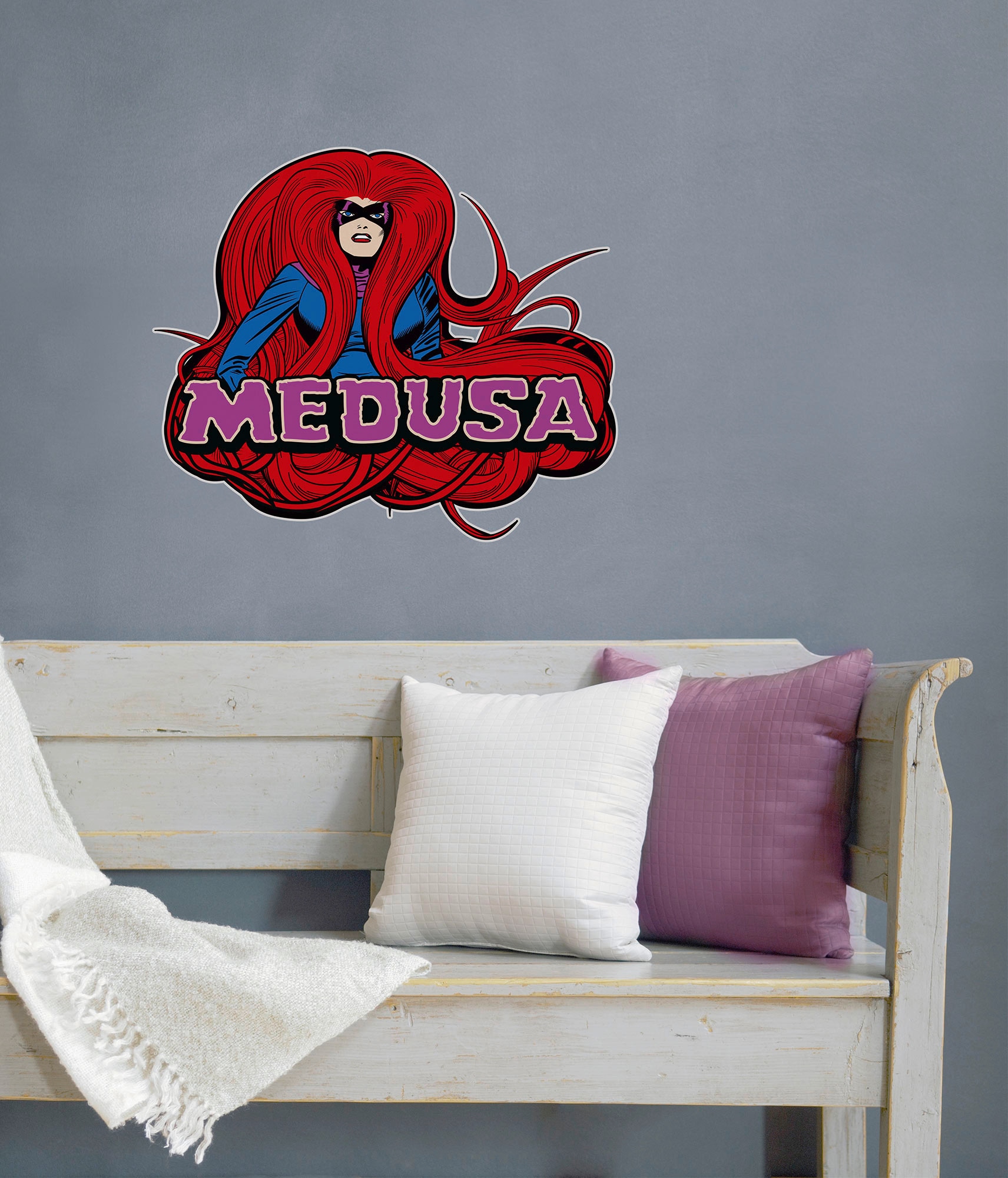 Komar Wandtattoo »Medusa Comic cm selbstklebendes x (Breite (1 BAUR St.), Höhe), | 50x70 Wandtattoo Classic«