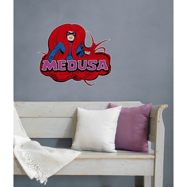 Komar Wandtattoo »Medusa Comic Classic«, (1 St.), 50x70 cm (Breite x Höhe), selbstklebendes  Wandtattoo | BAUR