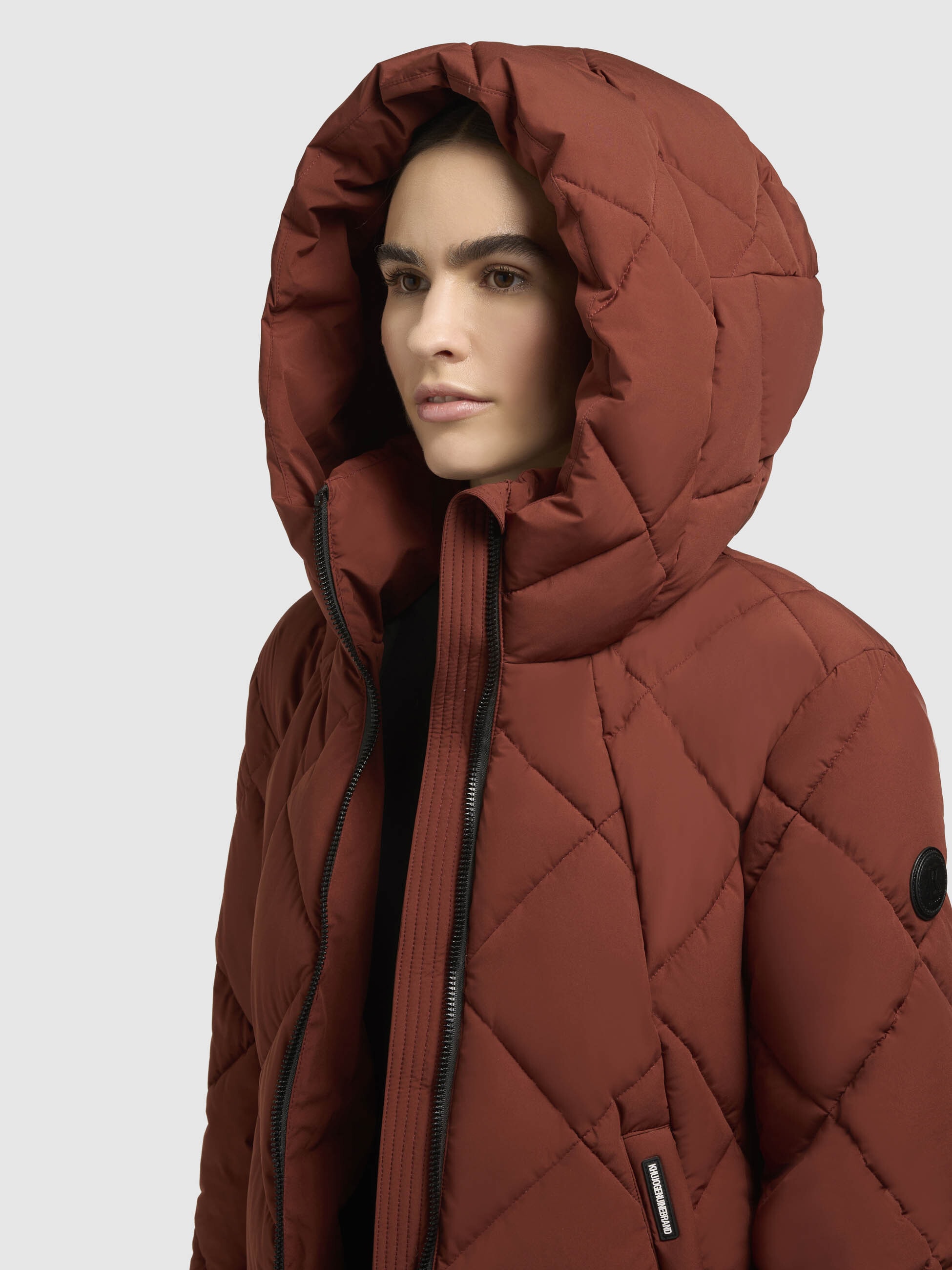 khujo Steppjacke »PEBB«, mit Kapuze