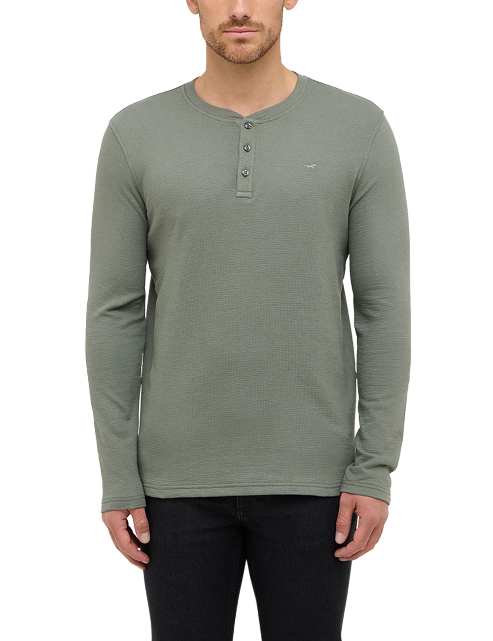 MUSTANG Langarmshirt "Herren Style Atchison" günstig online kaufen