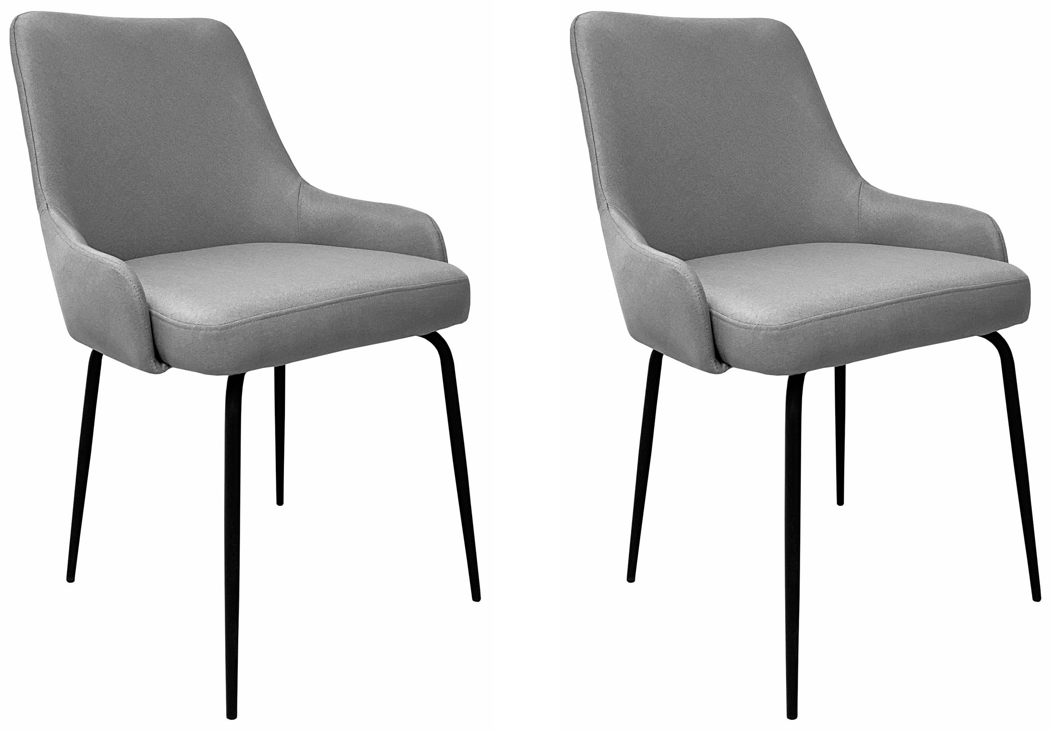 OTTO home Esszimmerstuhl "Cillian" () 1 Stk.pflegeleichter Webstoff, schwar günstig online kaufen