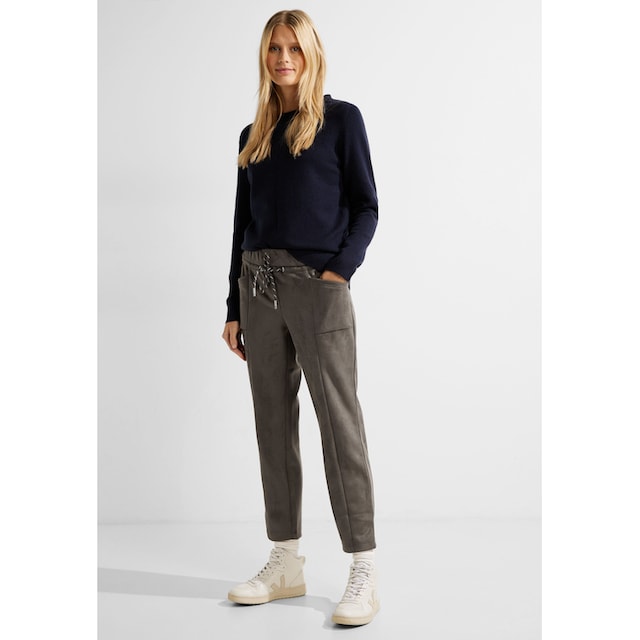 Cecil Jogger Pants »Velourshose Style Tracey« kaufen | BAUR