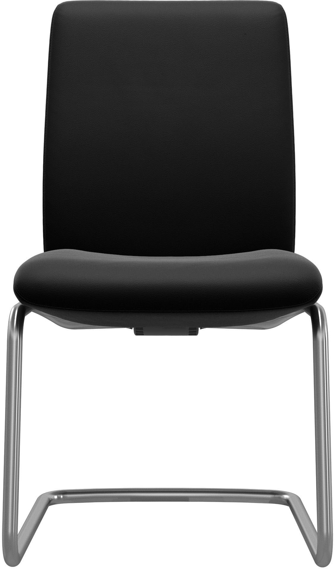 Stressless® Polsterstuhl »Laurel«, Leder PALOMA, Low Back, Größe L, mit Beinen aus Stahl in Schwarz matt