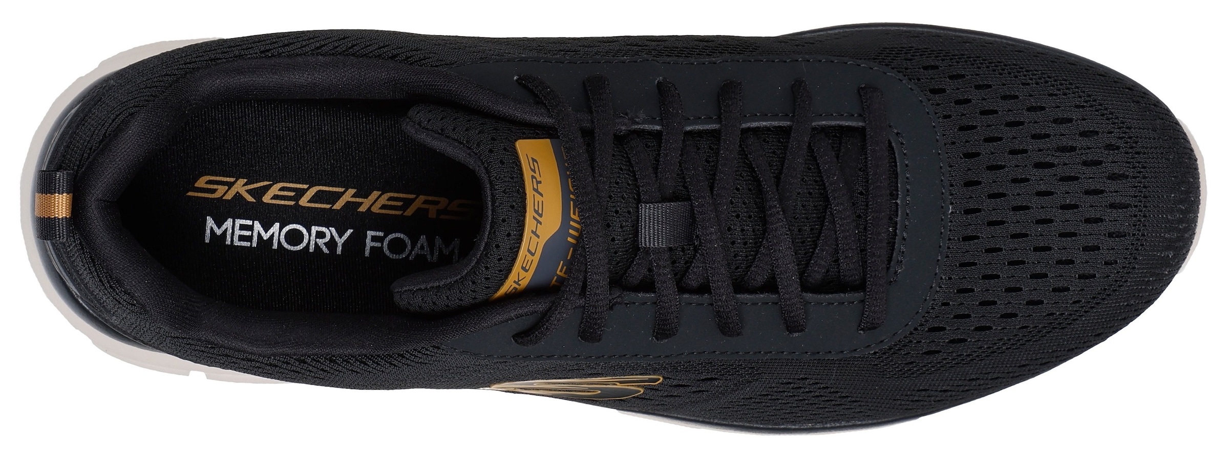 Skechers Slip-On Sneaker »TRACK-LESHUR«, Freizeitschuh, Trainingsschuh, Schlupfschuh im Materialmix