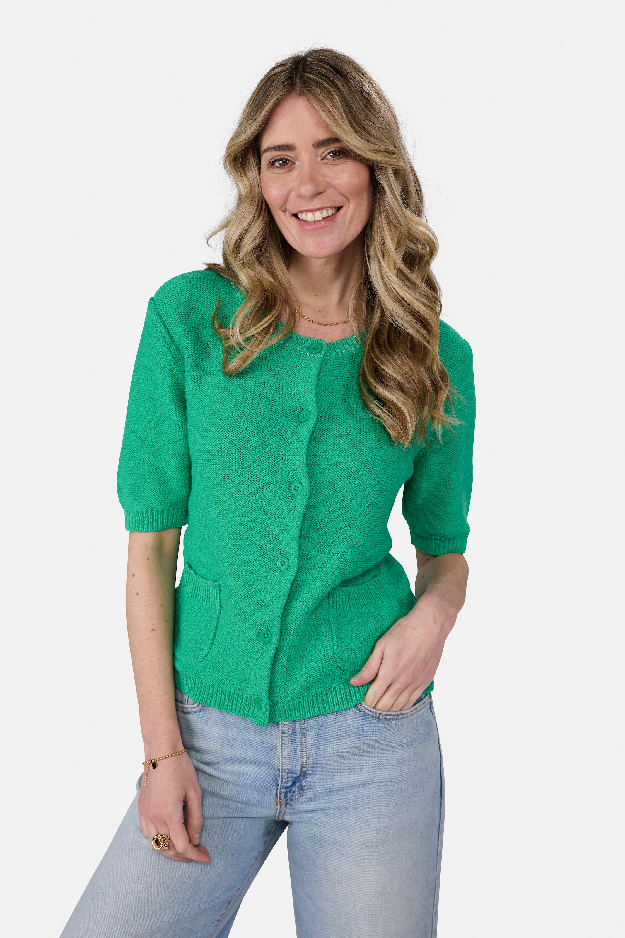 Lieblingsstück Cardigan "SanjaL", mit aufgesetzten Taschen günstig online kaufen