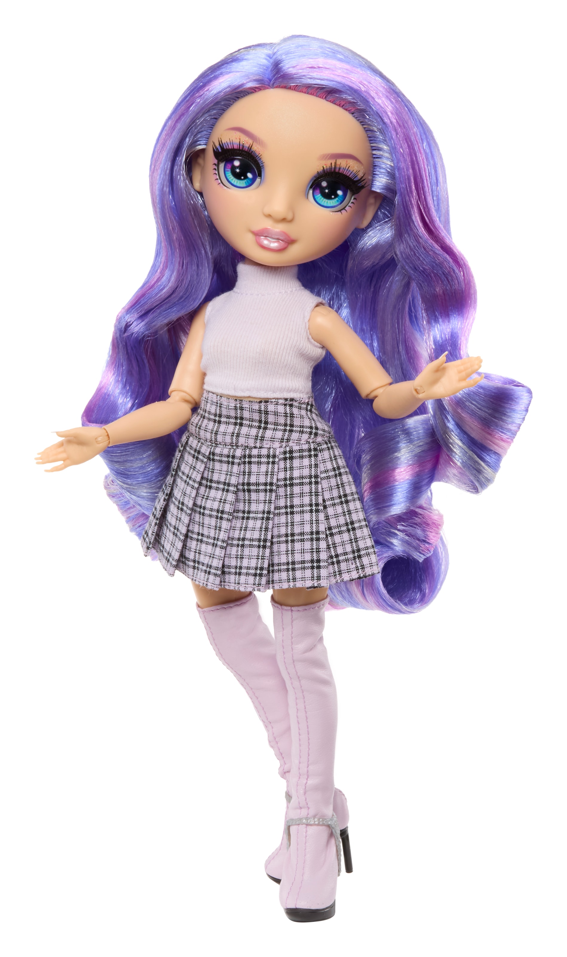 MGA ENTERTAINMENT Anziehpuppe »Rainbow High Style Icons Doll - Violet«
