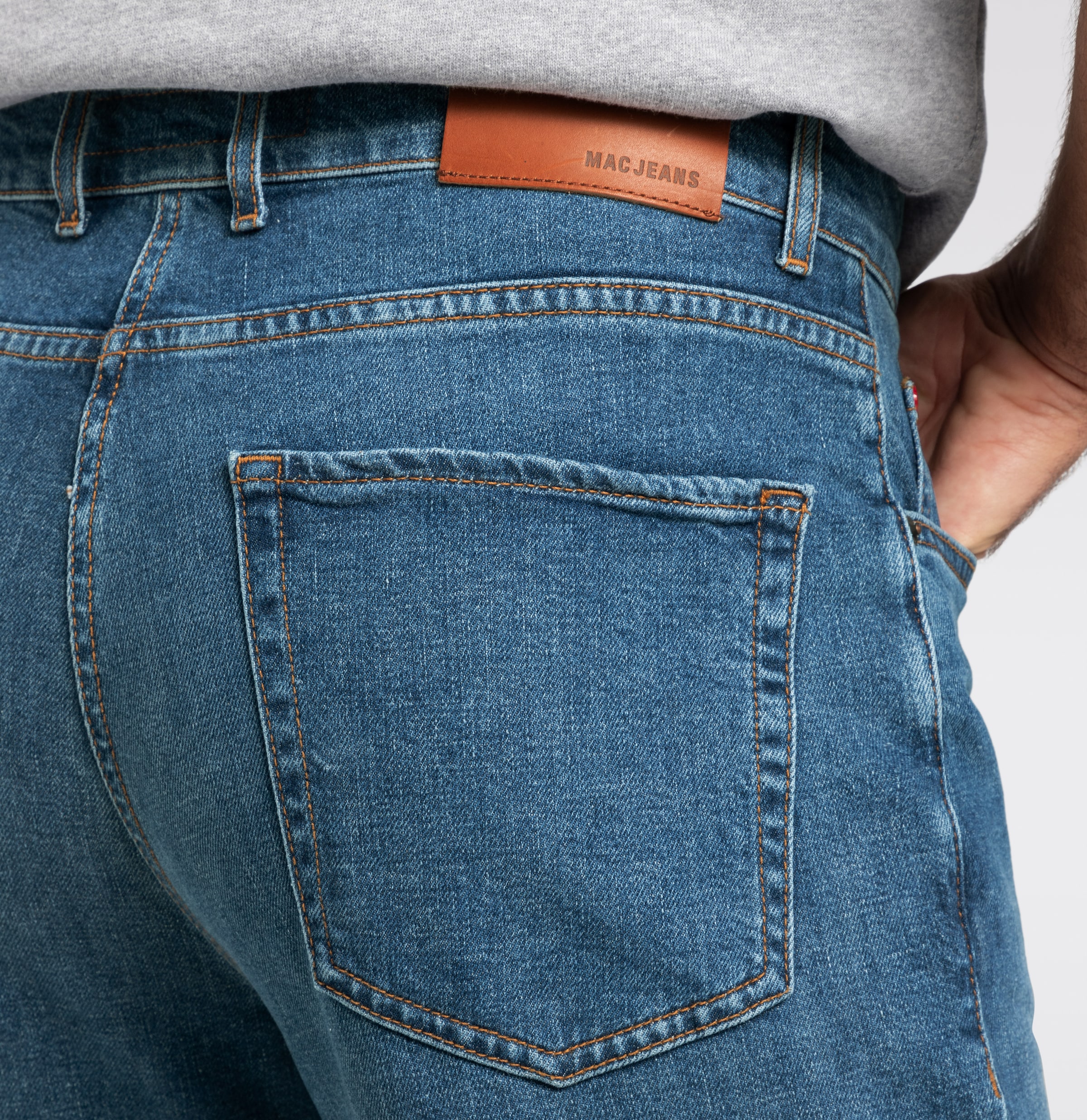 MAC Regular-fit-Jeans »Rick«, im Five-Pocket Style