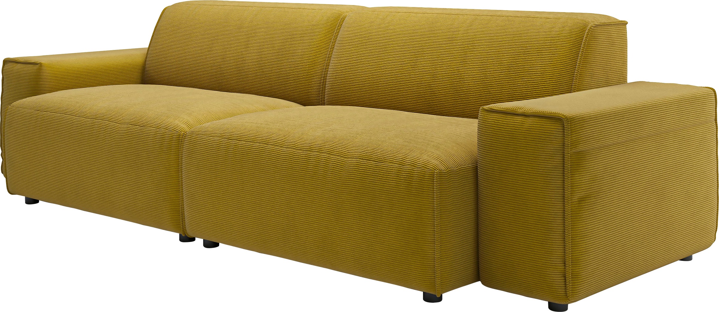 andas Big-Sofa »Glimminge  auch in Breitcord, Feincord + Easy care-Bezug,«, besondere Kedernähte Zierkissen