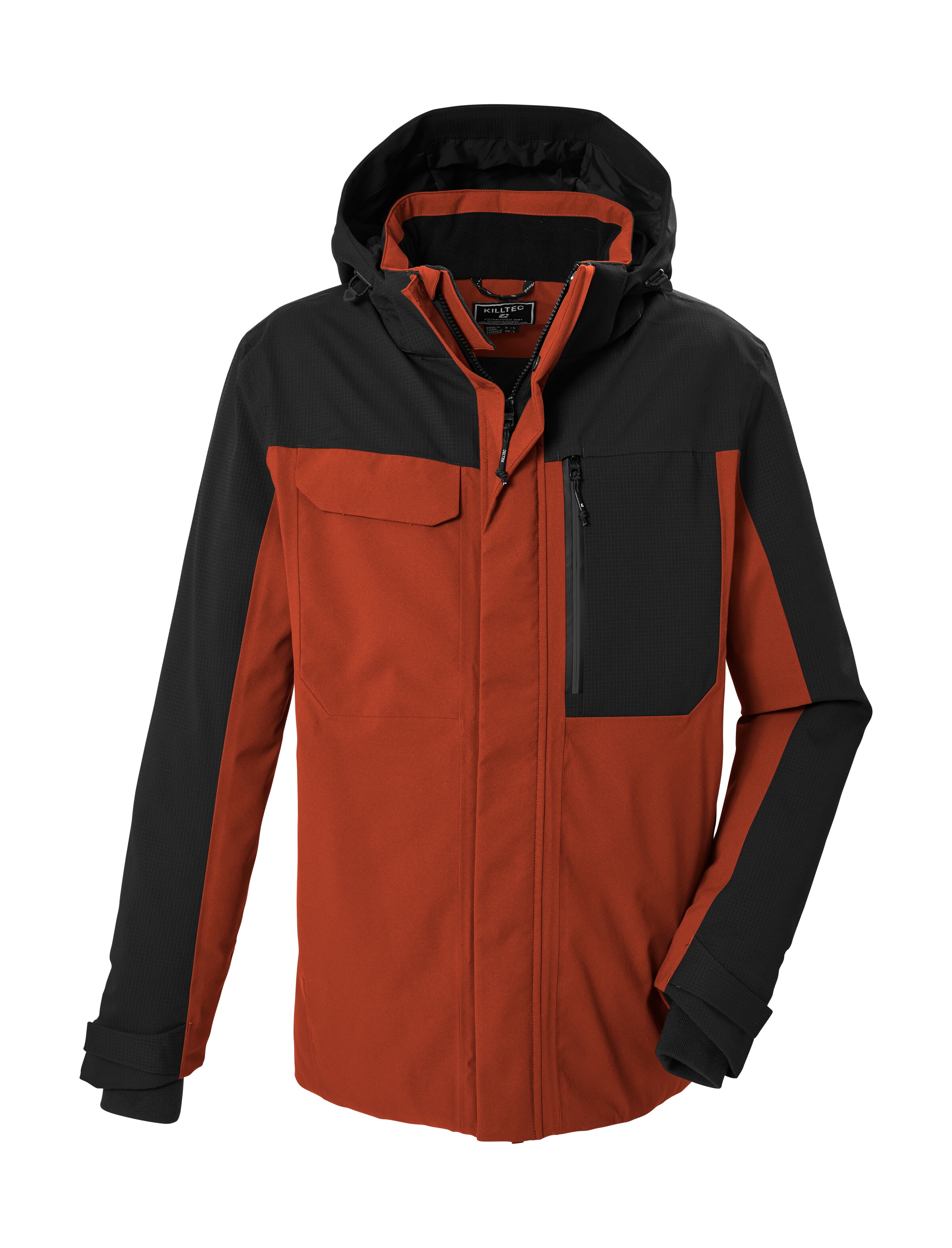 Killtec Funktionsjacke "KOW 83 MN JCKT" Wasserdichte, atmungsaktive Herrenjacke im Colourblock-Design