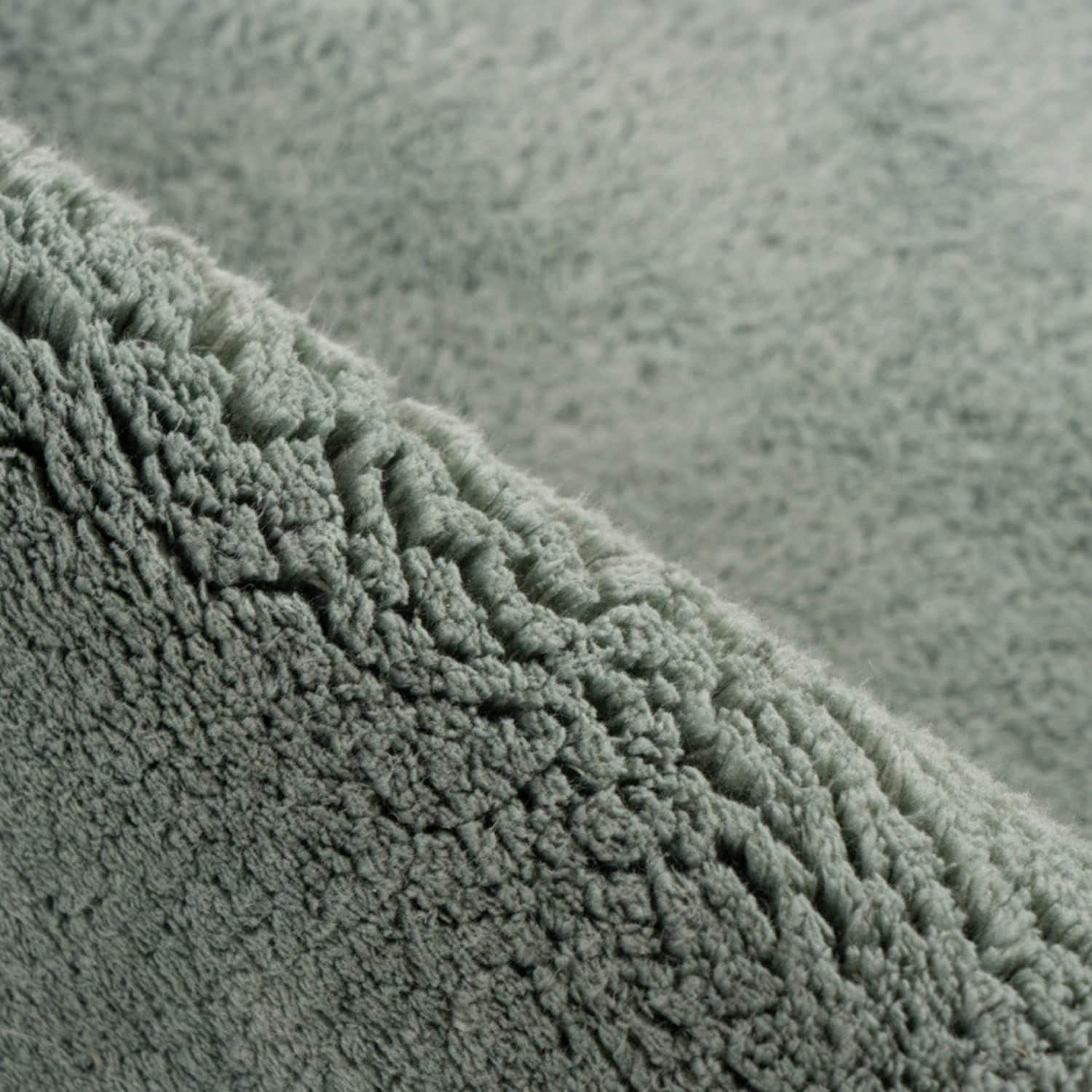 Carpet City Badematte »PURE500, Badteppich uni« Höhe 16 mm rutschhemmend beschichtet schnell trocknend Teppich Badezimmer, Badvorleger, Anti-Rutsch, Waschbar, Duschmatte