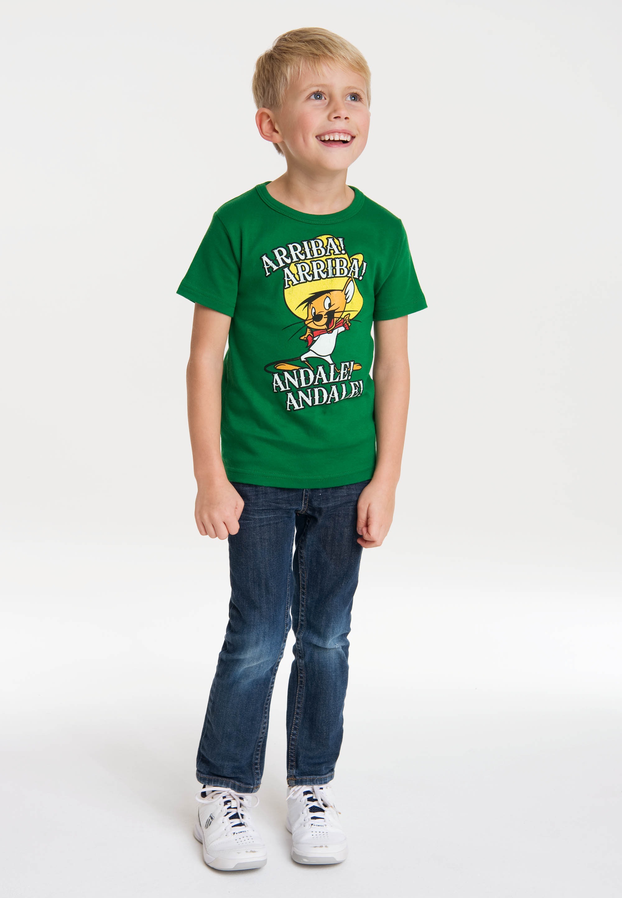 LOGOSHIRT T-Shirt »Speedy Gonzales - Looney Tunes«, mit tollem Frontprint