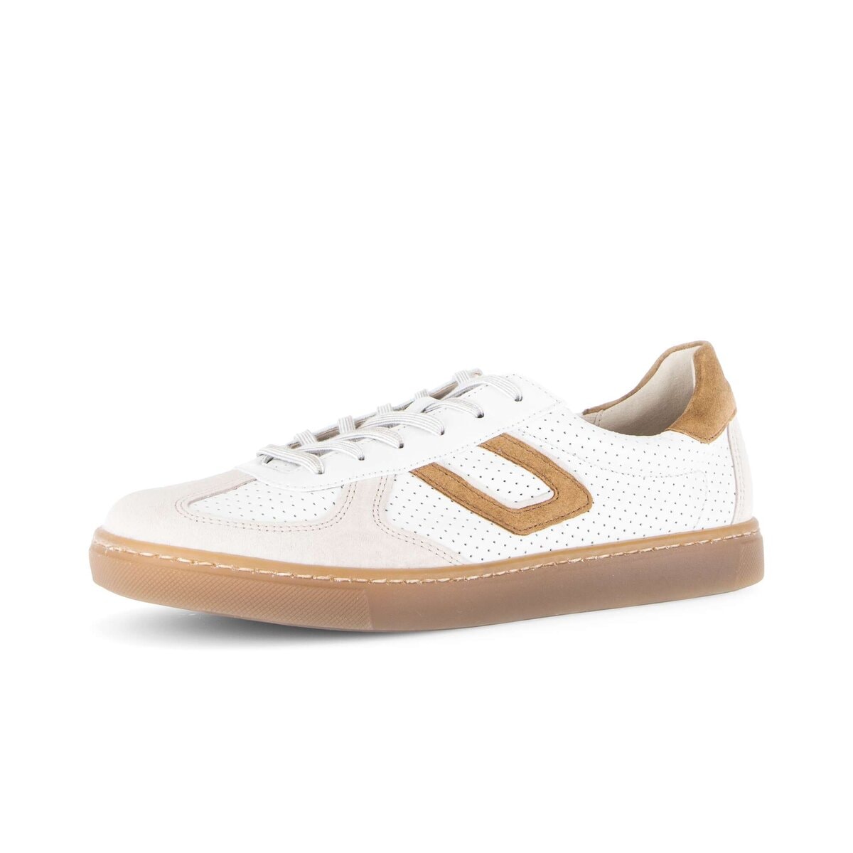 Gabor Sneaker "Sneaker low Materialmix Leder" günstig online kaufen