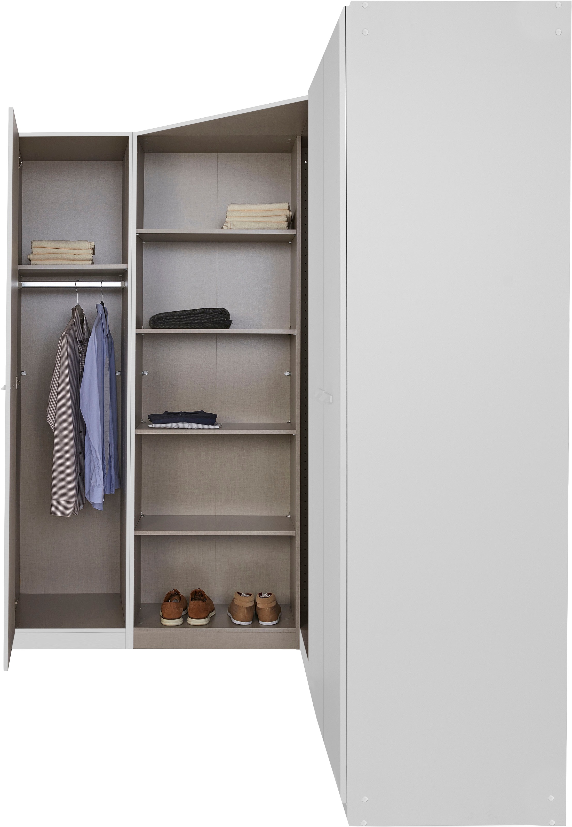 INOSIGN BY RAUCH Schrank-Set »Kleiderschrank Schrank Garderobe Wäscheschrank VANDOR«, 5-türig mit viel Stauraum, Schränke einzeln stellbar MADE IN GERMANY