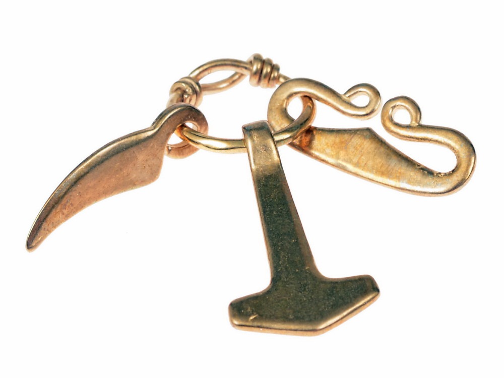 Adelia´s Amulett »Wikinger Anhänger / Amulett von Hesselbjerg«, World of the Vikings
