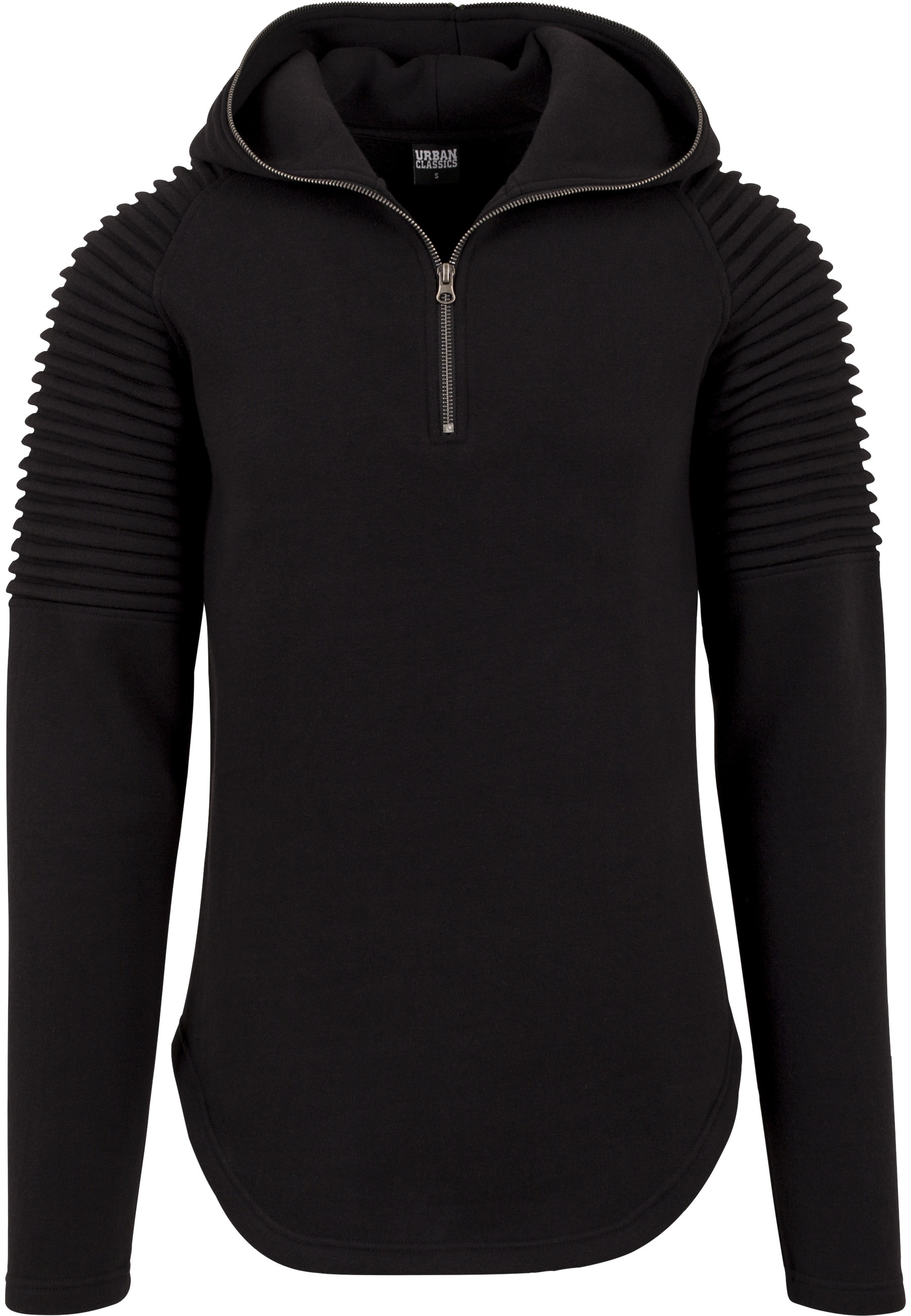 URBAN CLASSICS Hoodie "Urban Classics Herren Pleat Sleeves Terry Hoody", 1 Stk.