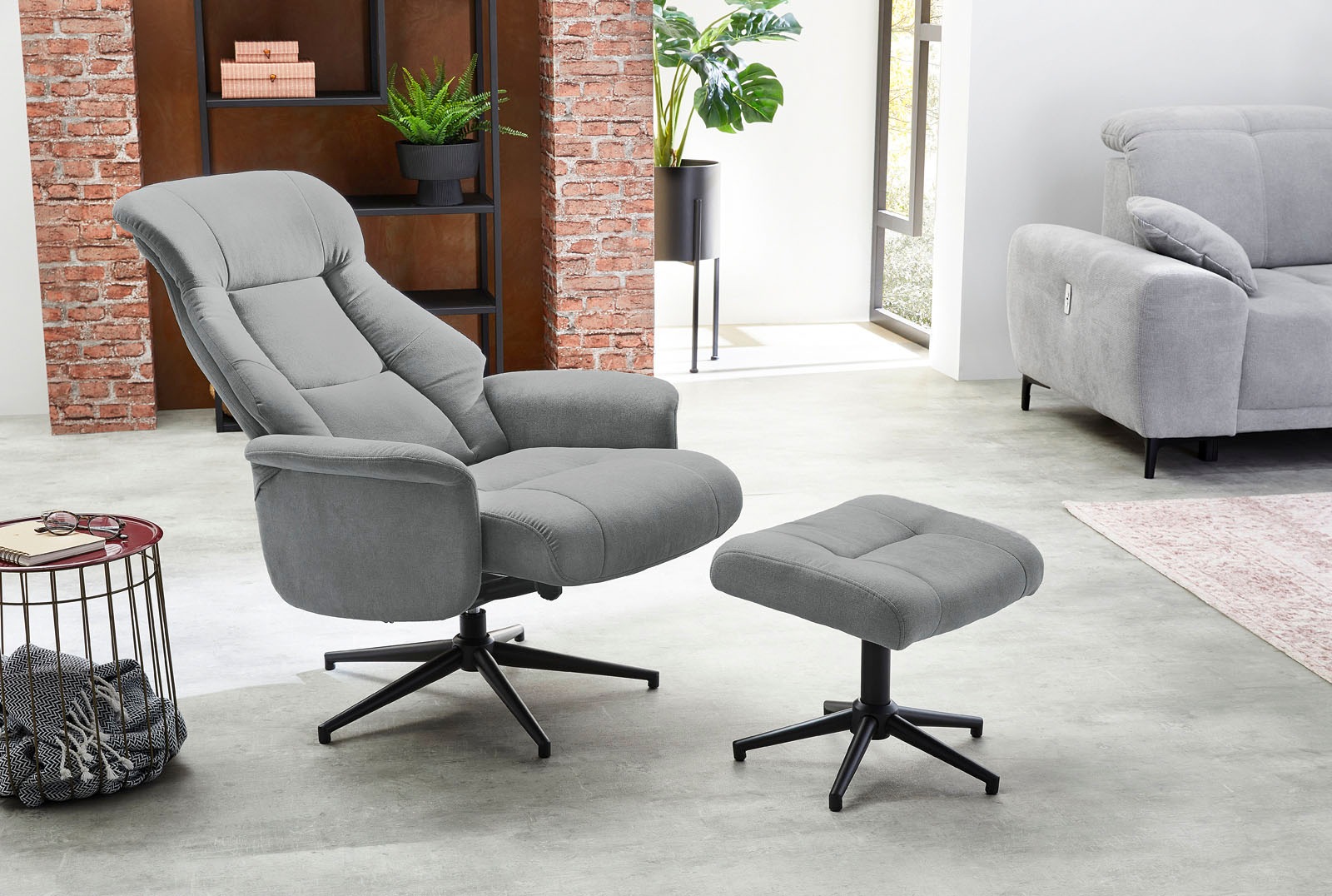 Jockenhöfer Gruppe Relaxsessel "Eva, B: 77 cm, Sitzhöhe: 50 cm" Set: mit Ho günstig online kaufen