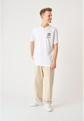 Cleptomanicx T-Shirt »Always in Balance«, mit lässigem Backprint kaufen