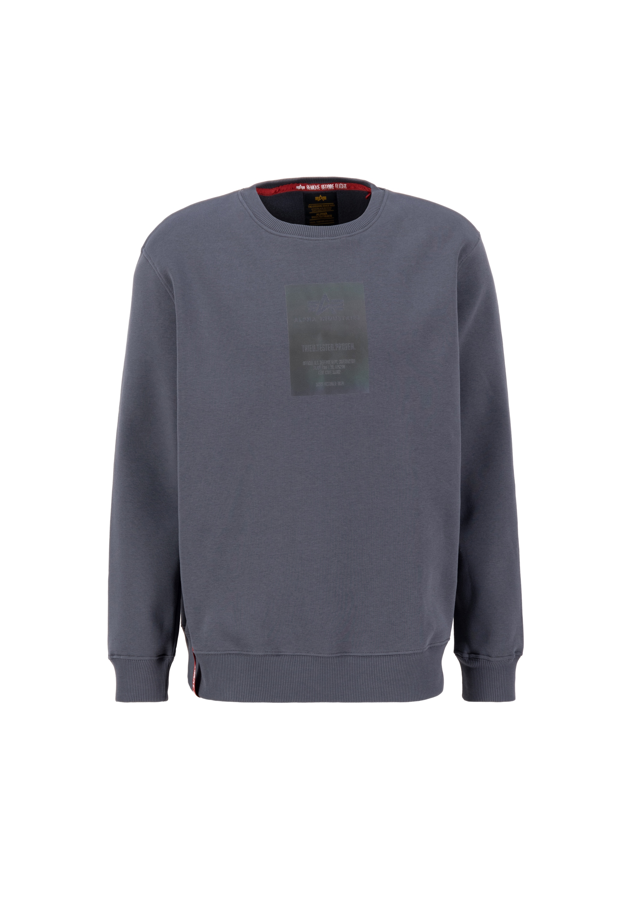 Alpha Industries Sweater "Alpha Industries Men - Sweatshirts Rainbow Refl. Label Sweater"