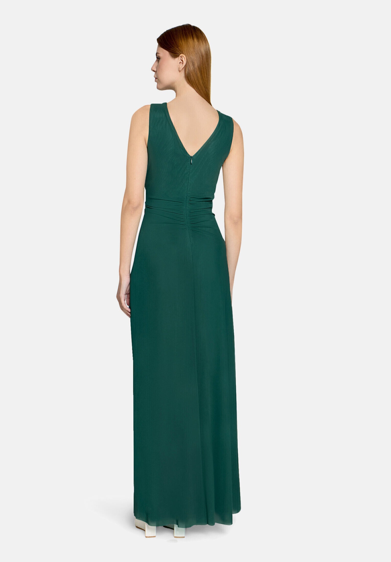 Vera Mont Abendkleid »Damen mit V-Ausschnitt« Ohne Tasche Falten