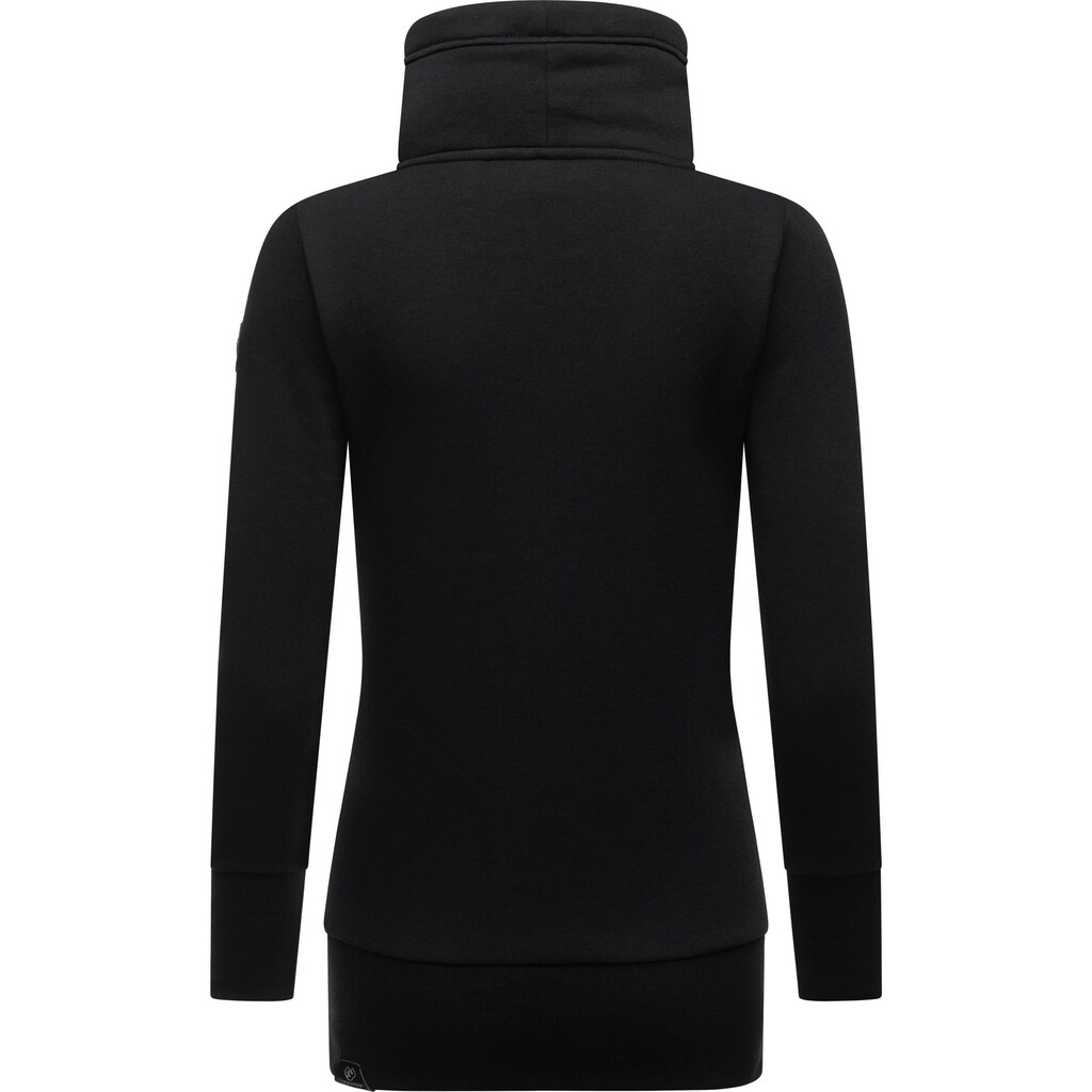 Ragwear Sweatshirt »Neska«, modischer Longsleeve Pullover mit hohem Kragen