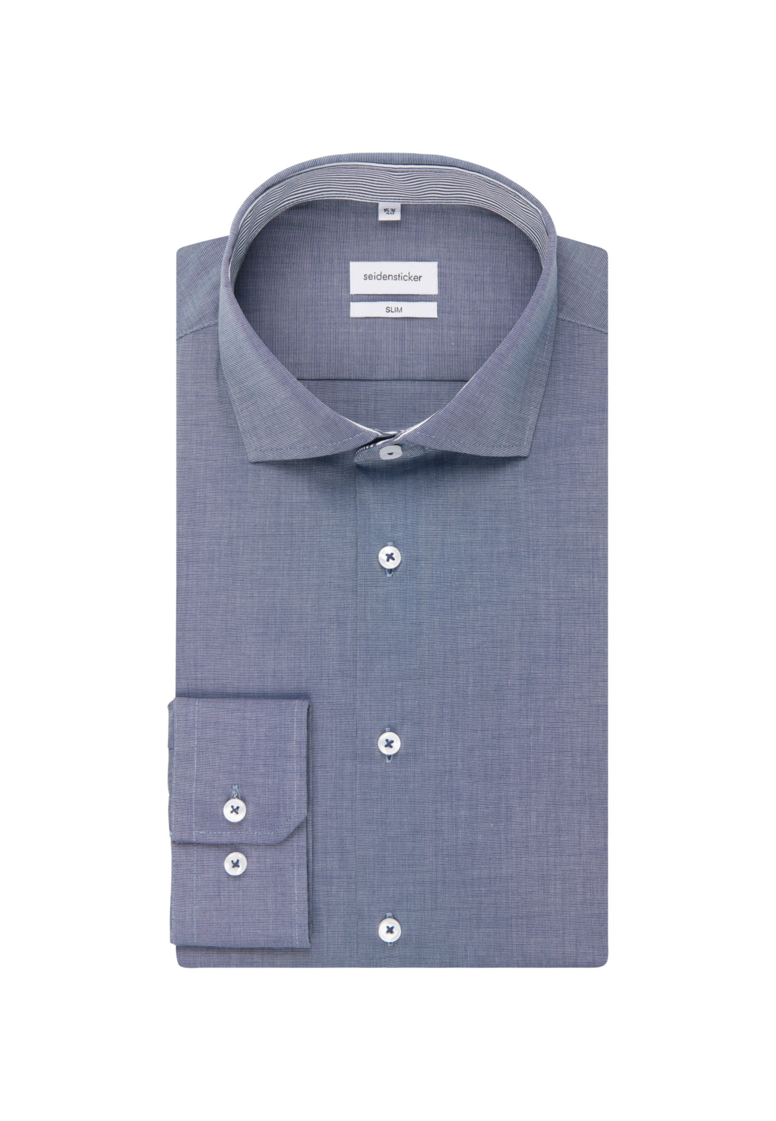 seidensticker Businesshemd »Schwarze Rose«, Slim 1/1 Kentkragen Uni