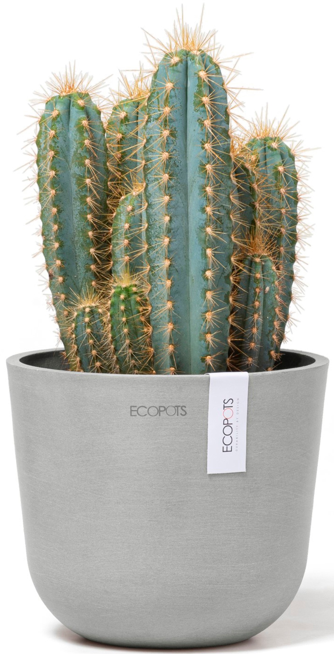 ECOPOTS Blumentopf »Oslo Mini 16 Weißgrau«, für den Innenbereich