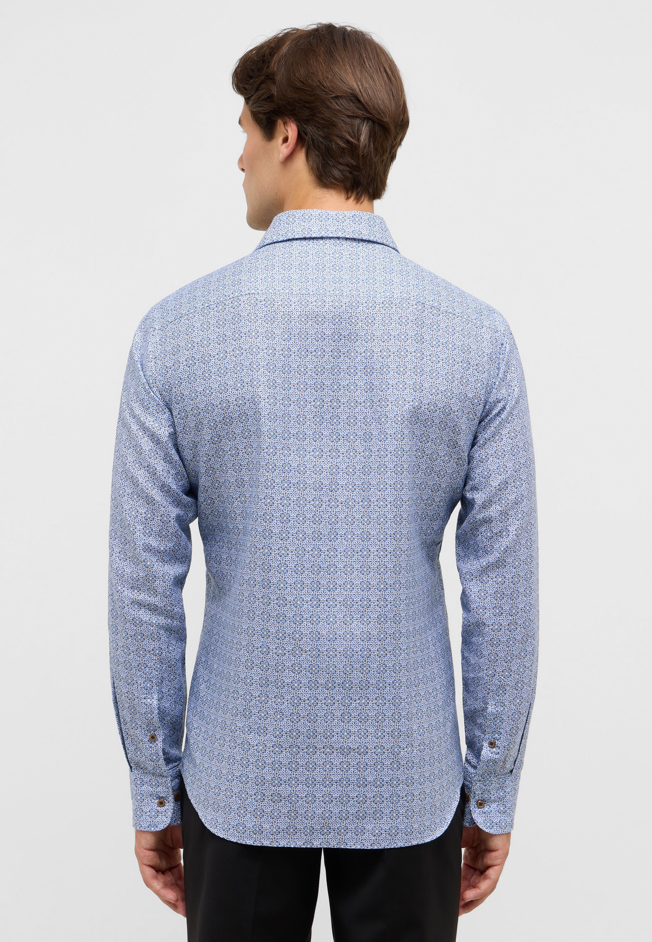 Eterna Langarmhemd »SLIM FIT«, EASY IRON (bügelleicht)