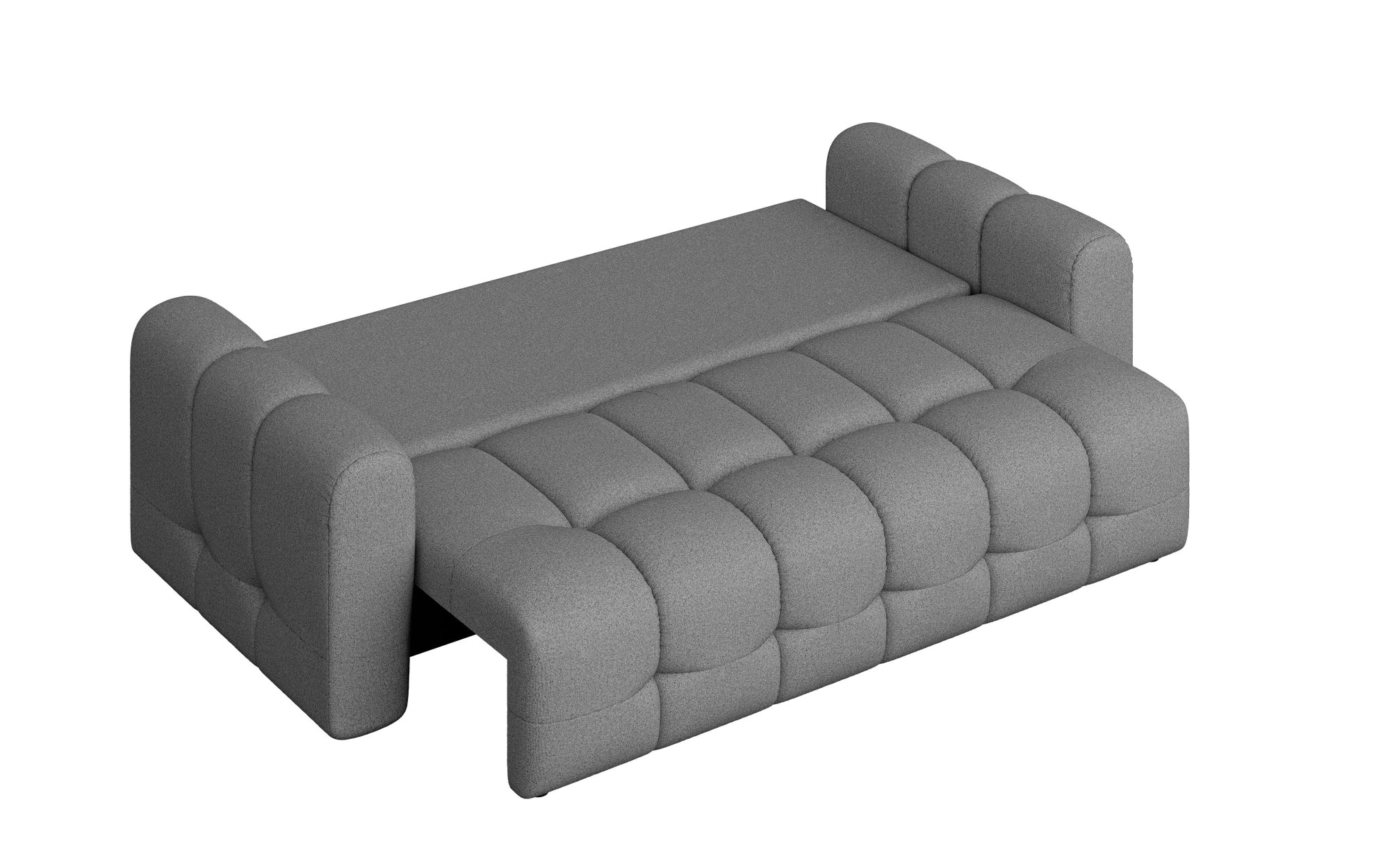 INOSIGN 3-Sitzer »Manilla, wahlweise mit Bettfunktion, B/T/H 265/117/91 cm«, mit Wellenunterfederung, in verschiedenen Materialien und Farben
