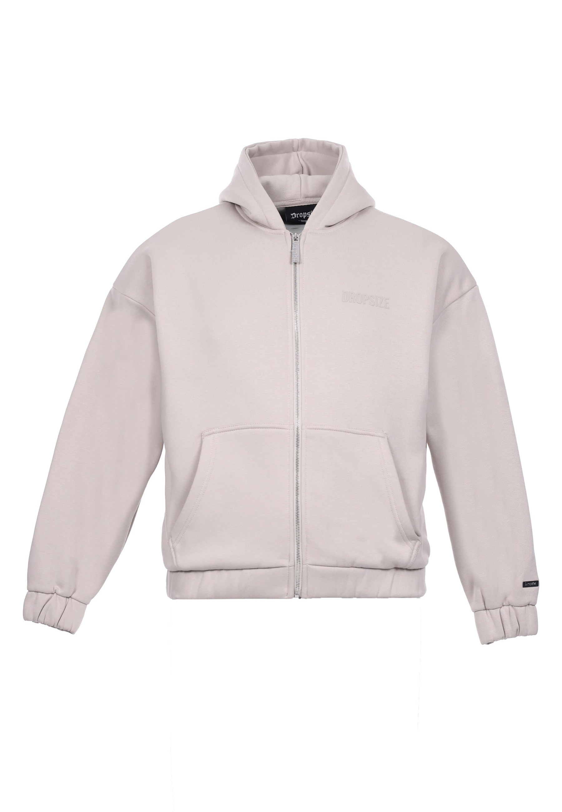 Dropsize Sweatjacke "Dropsize SUPER HEAVY OVERSIZED HD-PRINT ZIP-HOODIE V2"