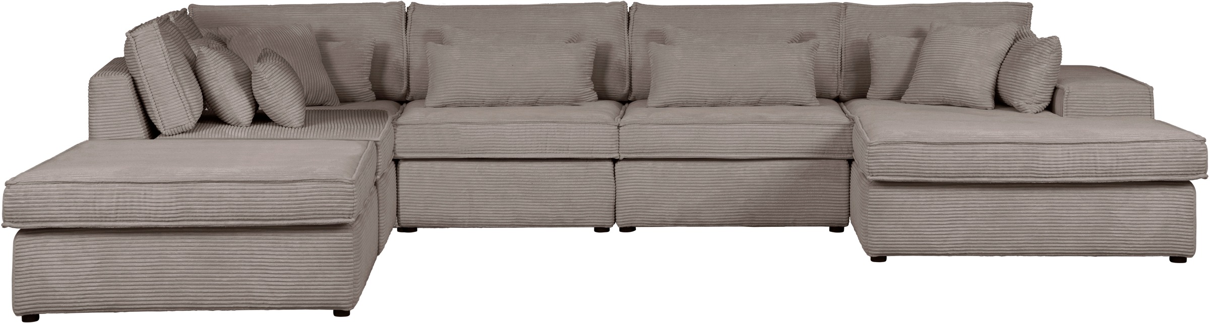 OTTO home Wohnlandschaft "Enid U-Form" 6 Teile, bestehend aus Modulen, in v günstig online kaufen