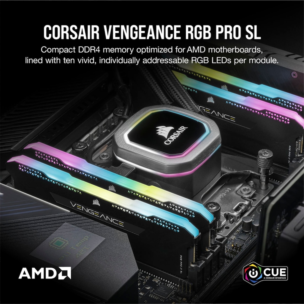 Corsair Arbeitsspeicher »CMH32GX4M2Z3200C16«