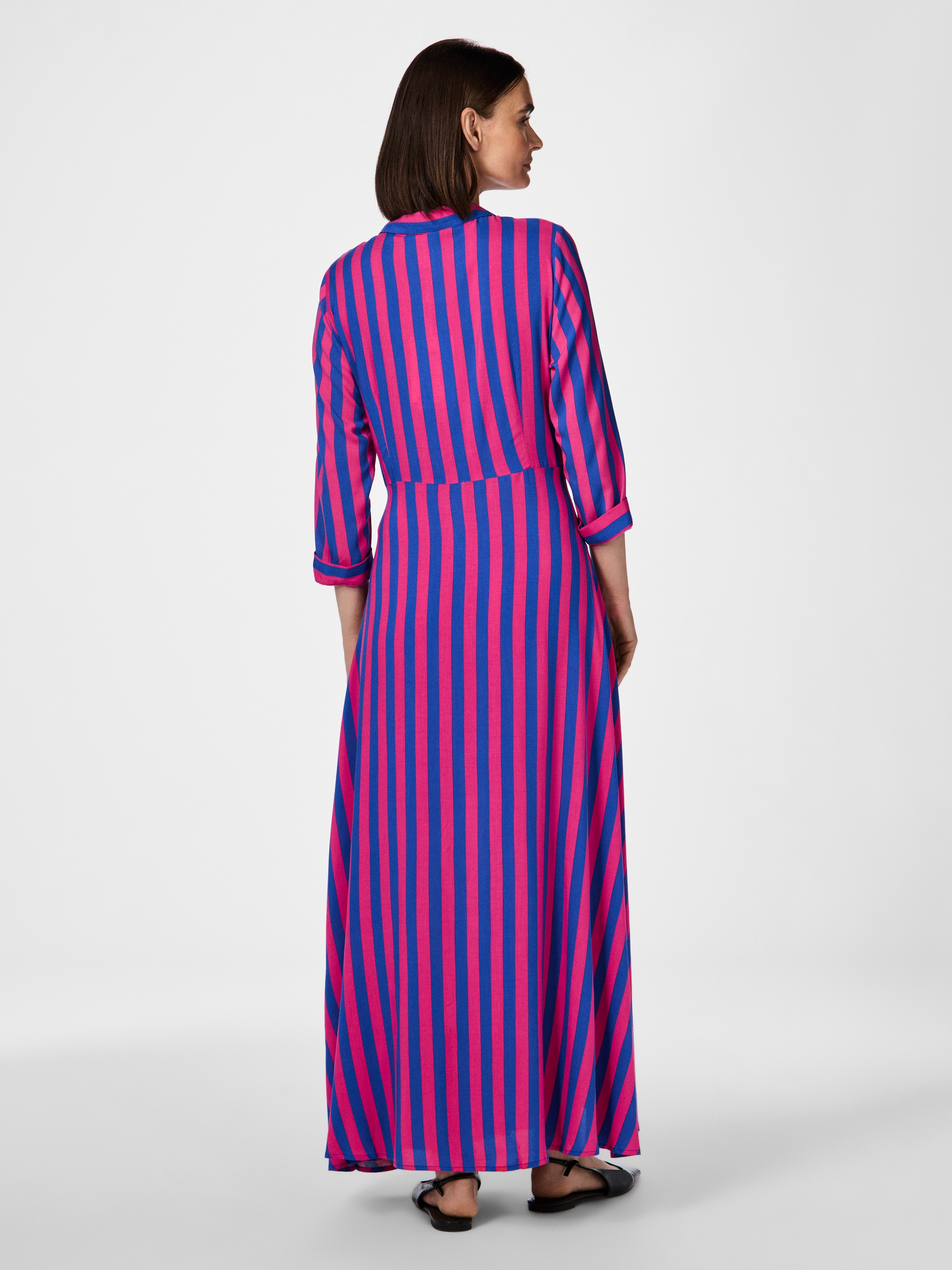 Y.A.S Hemdblusenkleid "YASSAVANNA LONG SHIRT DRESS", Sommerkleid, mit 3/4 Ä günstig online kaufen