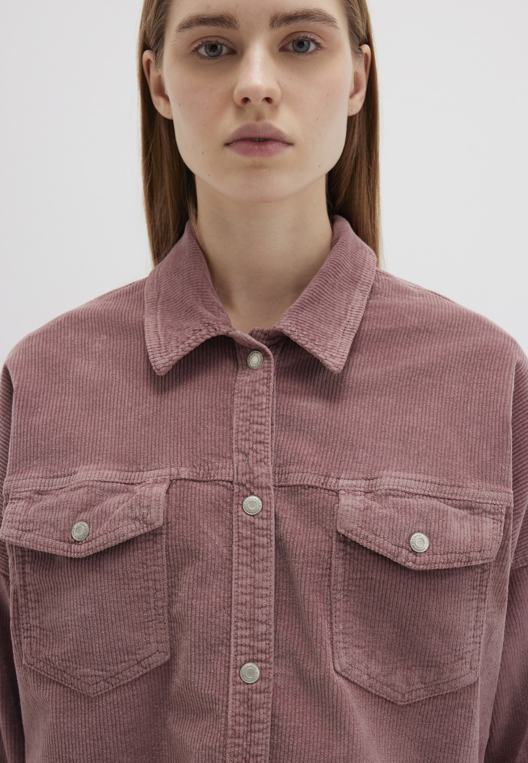 Mavi Langarmbluse »FIONA«, Boyfriend Cord Overshirt