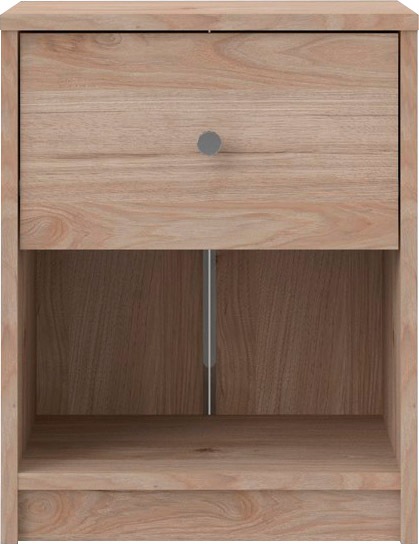 Thumbnail - Home affaire "May, Nachttisch, Nachtschrank, Beistelltisch," mit 1 Schublade und einem offenen Fach, Breite 38 cm, Höhe ...