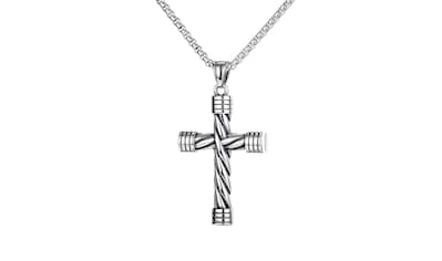 Firetti Kette mit Anhänger »Schmuck Geschenk, Woven/Kreuz«, mit Zirkonia  (synth.) ▷ kaufen | BAUR