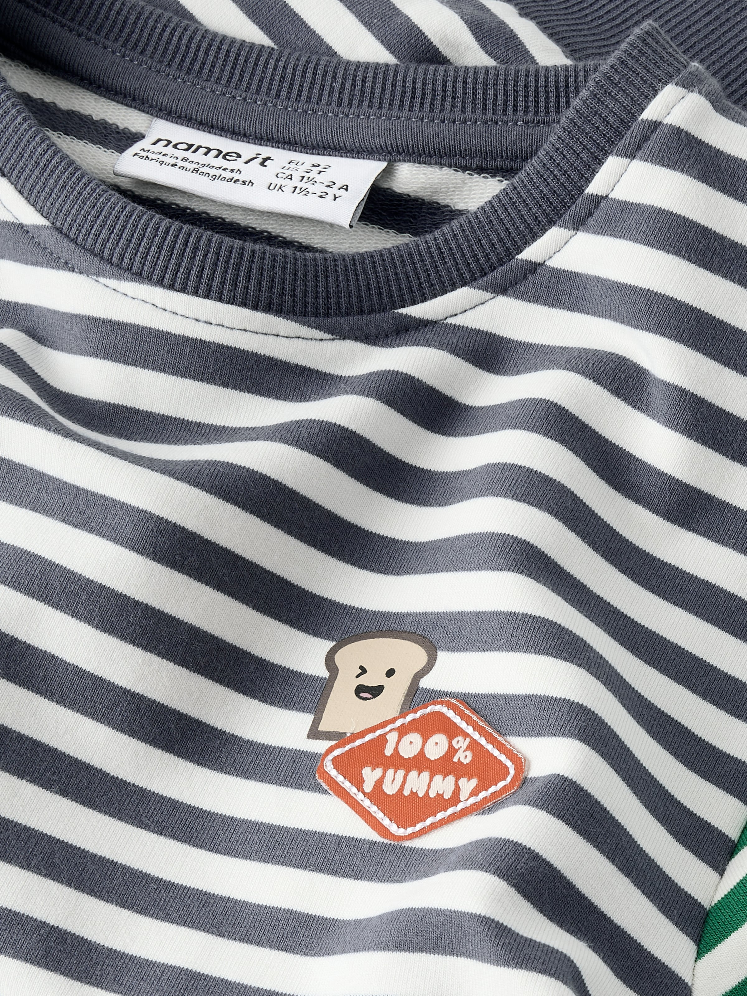 Name It Sweatshirt »NMMKASTER LS NREG SWEAT UNB«, Baumwollmischung, regular fit
