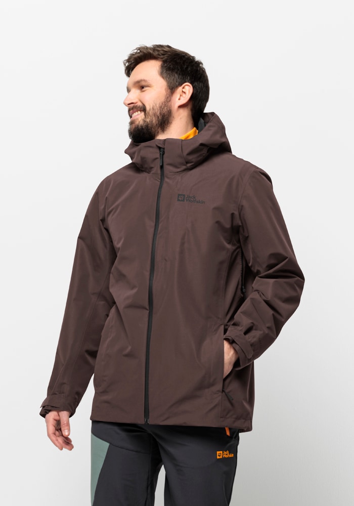 Jack Wolfskin Funktionsjacke "FERNBLICK 2L JKT M", mit Kapuze