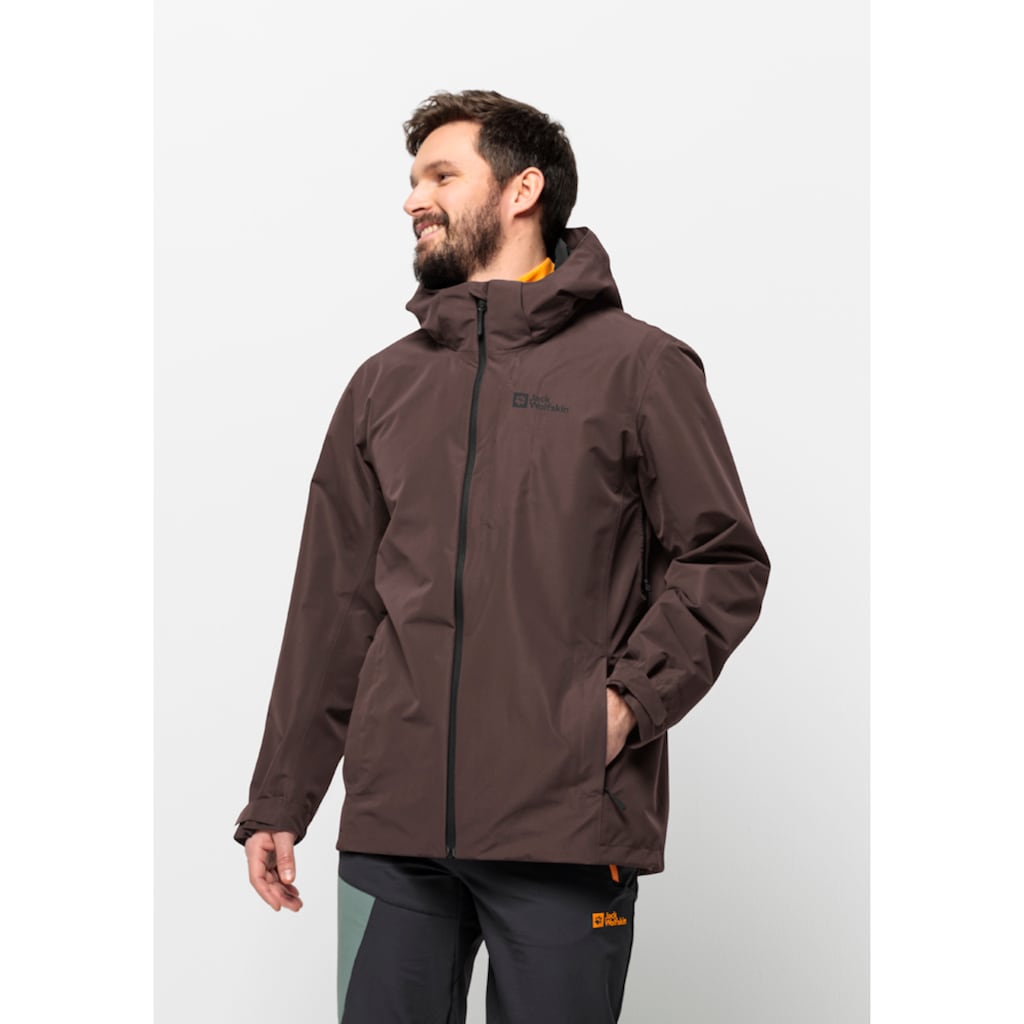 Jack Wolfskin Funktionsjacke »FERNBLICK 2L JKT M«, mit Kapuze