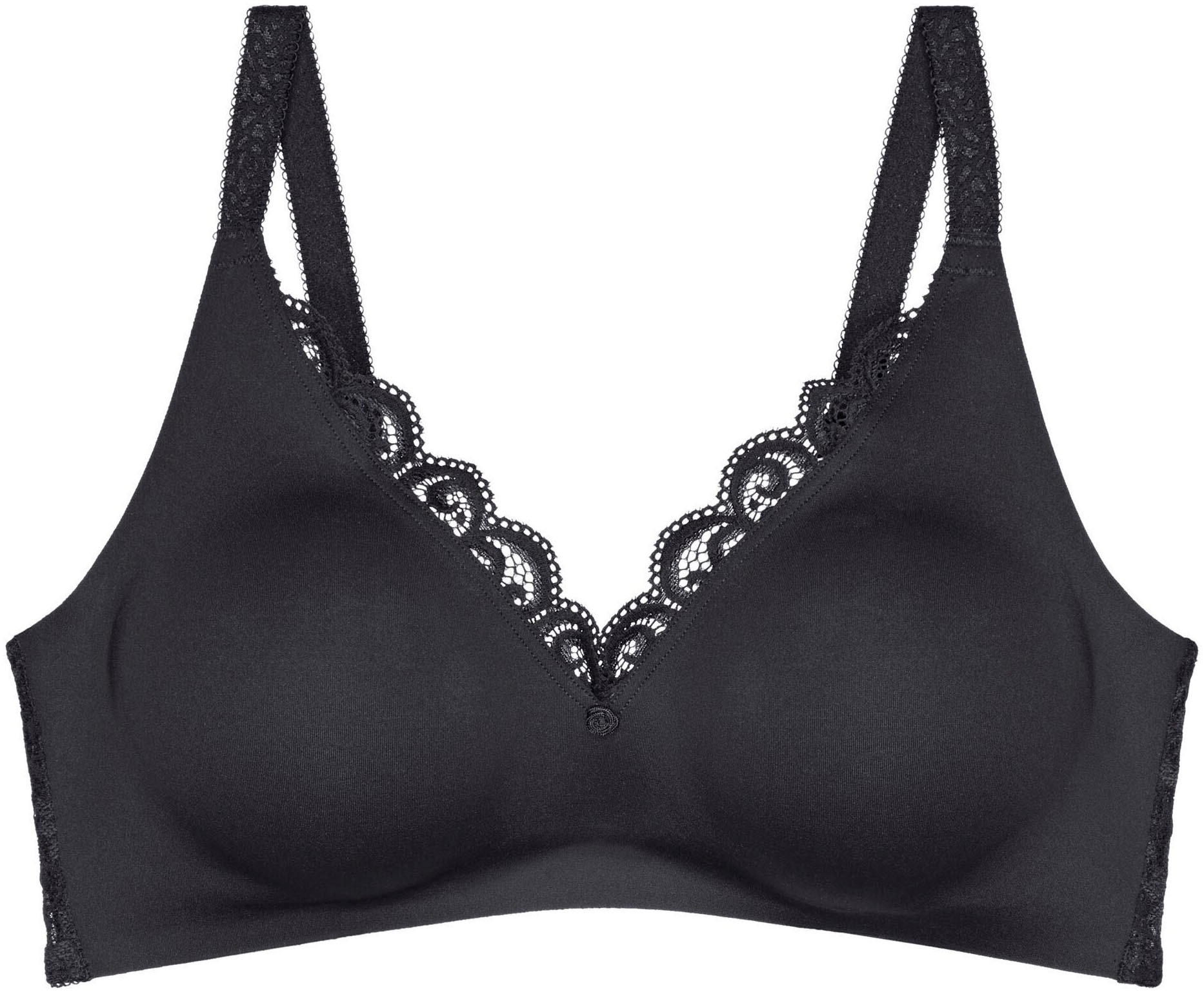 Triumph "Amourette N01" mit Spitzendetails und ohne Bügel günstig online kaufen